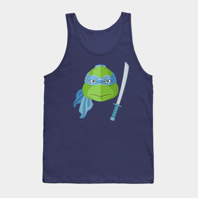 Leonardo Tank Top by AJIllustrates